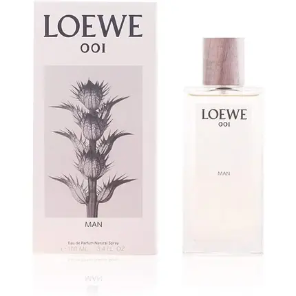 Chilipir Loewe 001 Man Eau de Parfum, 100ml, design minimalist cu capac din lemn