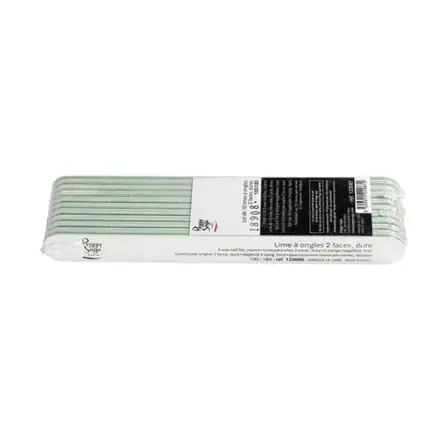 Fileuri unghii, Peggy Sage, Hard Grain 100/180, pachet 30 bucăți, verde Doar azi