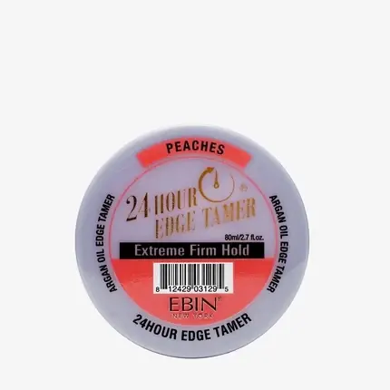Retur ușor Gel de păr Ebin New York Edge Tamer Peaches, Extreme Firm Hold, 2.7 Oz