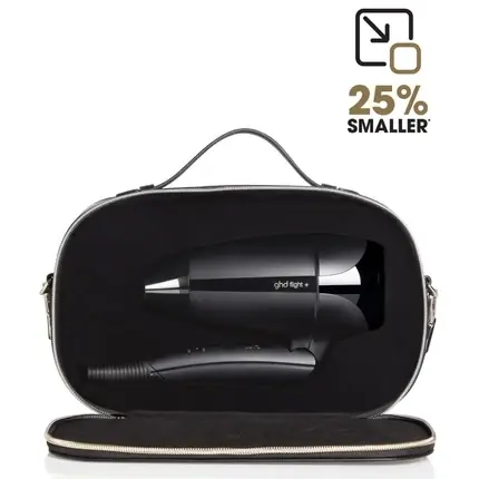 Ofertă limitată Ghd Flight+ Travel Hairdryer Black, Compact, 750g