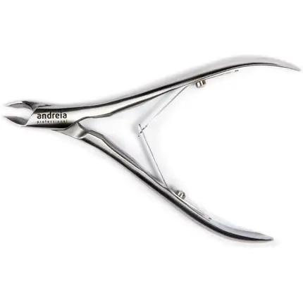 Clești tăietor cuticule, Andreia Professional, 4mm, Oțel Inoxidabil, Argintiu Plată sigură