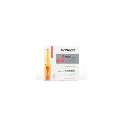 Preferatul clienților Ampoule Anti-îmbătrânire Babaria Botox Effect Totalift, Set 5 buc