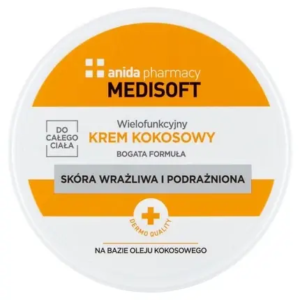 Noutate Medisoft Multifunctional Coconut Cream, Cremă pentru față și corp, 125ml