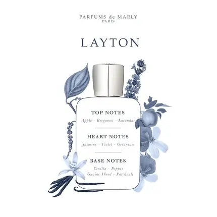 Ofertă exclusivă Parfum Parfums de Marly Layton, 200 ml, EDP, cu accente florale și lemnoase