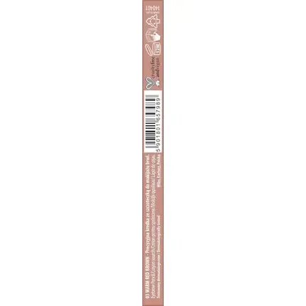 Bestseller Creion Sprâncene Nam Cosmetics Precise Brow Pencil Nr 3 Warm Red Brown (0.7g, Culoare Maro Cu Ton Cald, Design Compact)