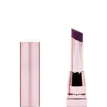 Ruj Lucios, Maybelline New York, Color Sensational Shine Compulsion Plum Oasis 125, 3.4g, Culoare Mov Vezi acum