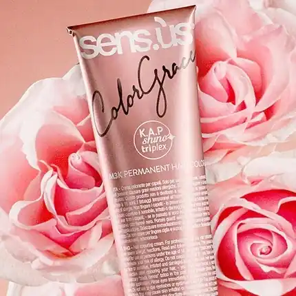 Coloranț permanent pentru păr, Sens.us ColorGrace, 6.36 Maro Închis Blond, ambalaj metalizat Reducere specială