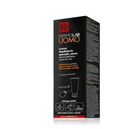 Crema depilatorie Dermolab Uomo pentru bărbați, 200ml Plată sigură