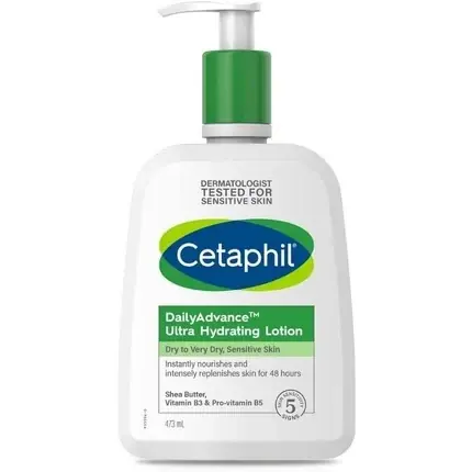 Ultima șansă Loțiune hidratantă Cetaphil Daily Advance, alb-verde, 453g