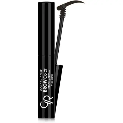 Ofertă limitată Mască pentru sprâncene Golden Rose Tinting Eyebrow Mascara 006 Dark Brown, 10ml