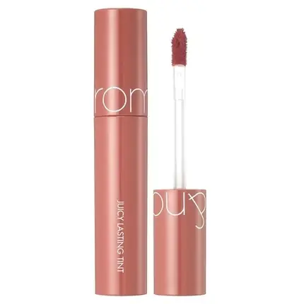 Livrare rapidă Rom&Nd Juicy Lasting Tint Highly Pigmented Lip Gloss, 10, nuanță roz pudrată, 5.5ml