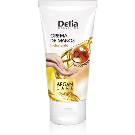 Crema de mâini hidratantă, Delia Cosmetics, Argan Care, cu ulei de argan, 50 ml Livrare rapidă