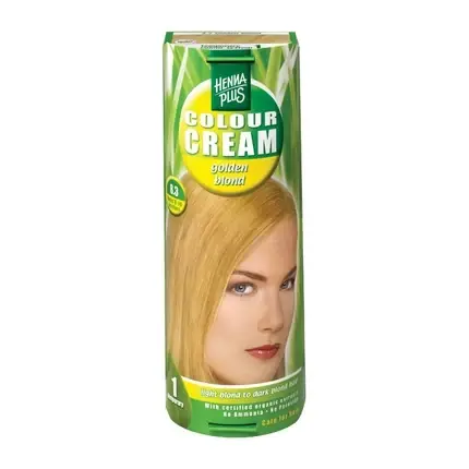 Reducere Vopsea de păr Hennaplus Colour Cream 83 Golden Blond, 99g