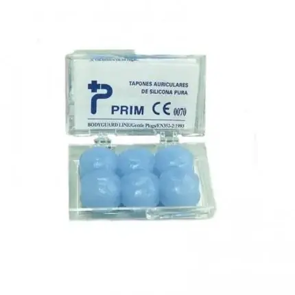 Noutate Maries Maries Silicone Ear Plugs, 6 bucăți, albastru