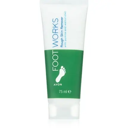 Ofertă Crema Exfoliantă Pentru Picioare, Avon Foot Works Classic, cu Pumice și Acid Salicilic, 75 ml