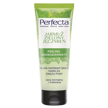 Plată securizată Peeling Corp Perfecta, Jarmuz și Orz Verde, Gruboziarnit, 83g