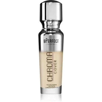 Fond de ten lichid Bperfect Chroma Cover Luminous W1 30ml, finisaj luminos Preferatul clienților