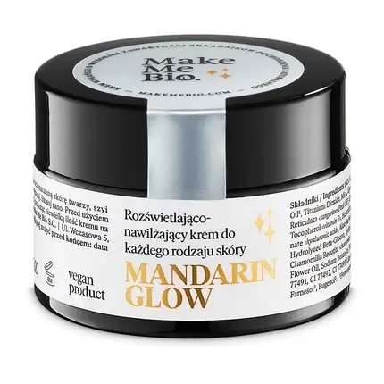 Premium Cremă hidratantă și iluminantă Make Me Bio Mandarin Glow, 30ml