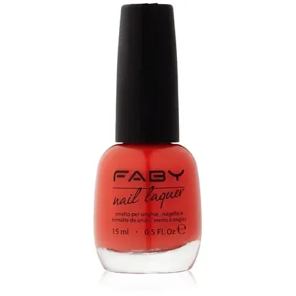 Expediere rapidă Smalț de unghii Faby Woodstock ‘69, roșu coral, 15ml
