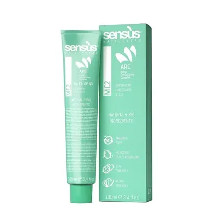 Vezi acum Vopsea de păr Naturală și Bio - Sens.us ARC, Dark Purple Brown, 100 ml