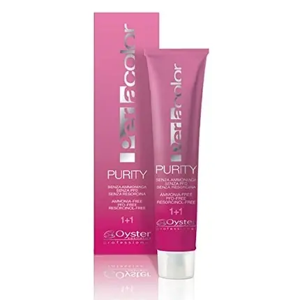 Retur ușor Culoare Păr Profesional, Oyster Cosmetics Purity 9-3 Blond Auriu Deschis, 100g
