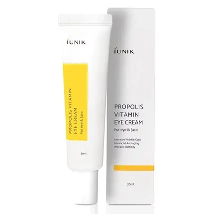 Cremă pentru față și ochi IUNIK Propolis Vitamin C, 30 ml Preț redus