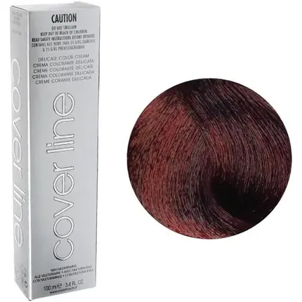 Vopsea de păr permanentă Cover Line 07.2 Violet Blond 100ml Lichidare de stoc