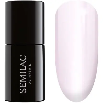 Retur ușor Semilac Hybrid Nail Polish Pearl Mauve 218 Business Line, Gel Polish, Culoare roz pal perlant