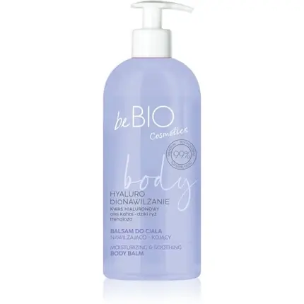 Cel mai bun preț Balsam de corp BeBio Natural cu acid hialuronic și extract de orez sălbatic, 350ml