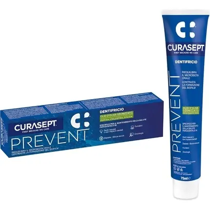 Ofertă exclusivă Dentifriciu Curasept Prevent 75ml