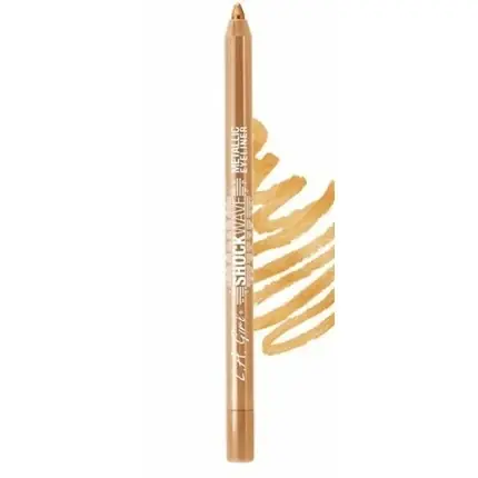 Creion ochi metalic La Girl Shockwave Metallic Eyeliner Pencil Gold Medal Preț promoțional