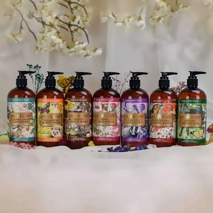 Spălare Mâini și Corp, The English Soap Company, Indian Sandalwood, 500ml Calitate înaltă