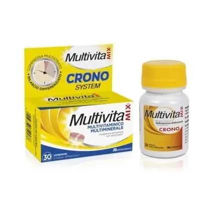 Retur ușor Supliment alimentar Multivitamix Crono Montefarmaco, 30 comprimate