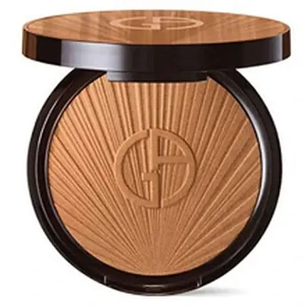Preț promoțional Pudră bronzer Giorgio Armani Luminous Silk, nuanță mediu-aurie, textură mată