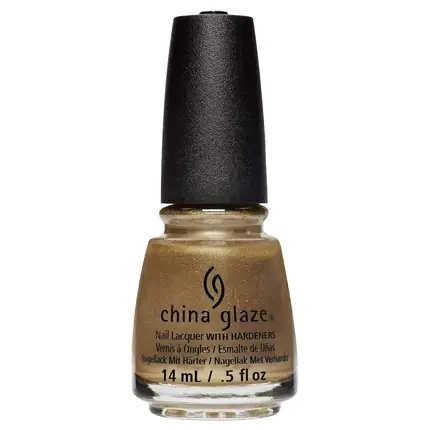 Popular Smalț de unghii China Glaze Truth Is Gold, 14 ml, auriu, cu străluciri