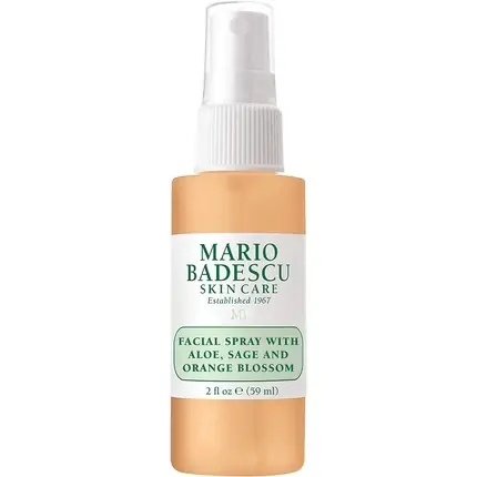 Spray Facial cu Aloe, Salvie și Flori de Portocal, 59ml Preț promoțional