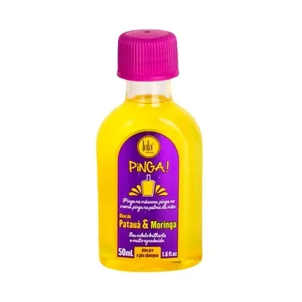 Ulei de păr Pinga!, Pataua & Moringa, 50ml, galben Noutate