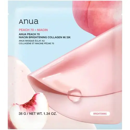 Reducere ANUA ANUA Peach 70 NiacinBrightening Collagen Mask masca de fata