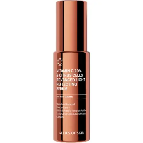 Noutate ALLIES OF SKIN ALLIES OF SKIN Vitamin C 20% & Citrus Cells Advanced Light Reflecting Serum