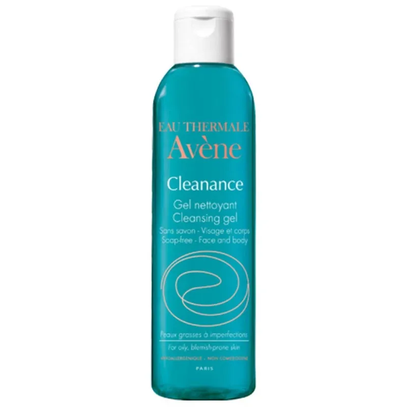 Ofertă de sezon Avène Cleanance Gel de curățare față și corp Piele grasă cu imperfecțiuni 100ml