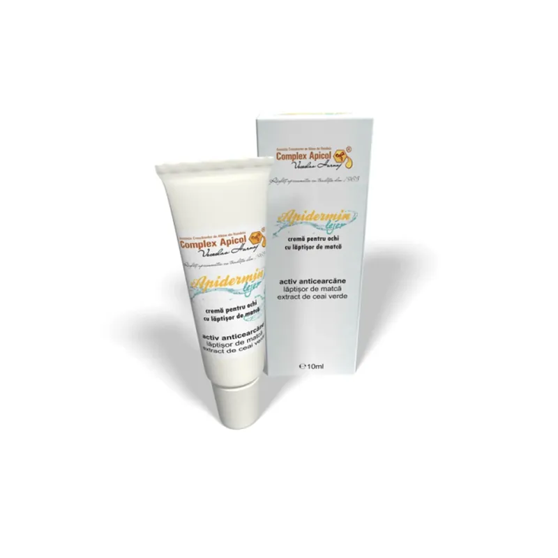 Preț mic Apidermin Lejer crema pentru ochi activ anticearcane, 10 ml, Complex Apicol Veceslav