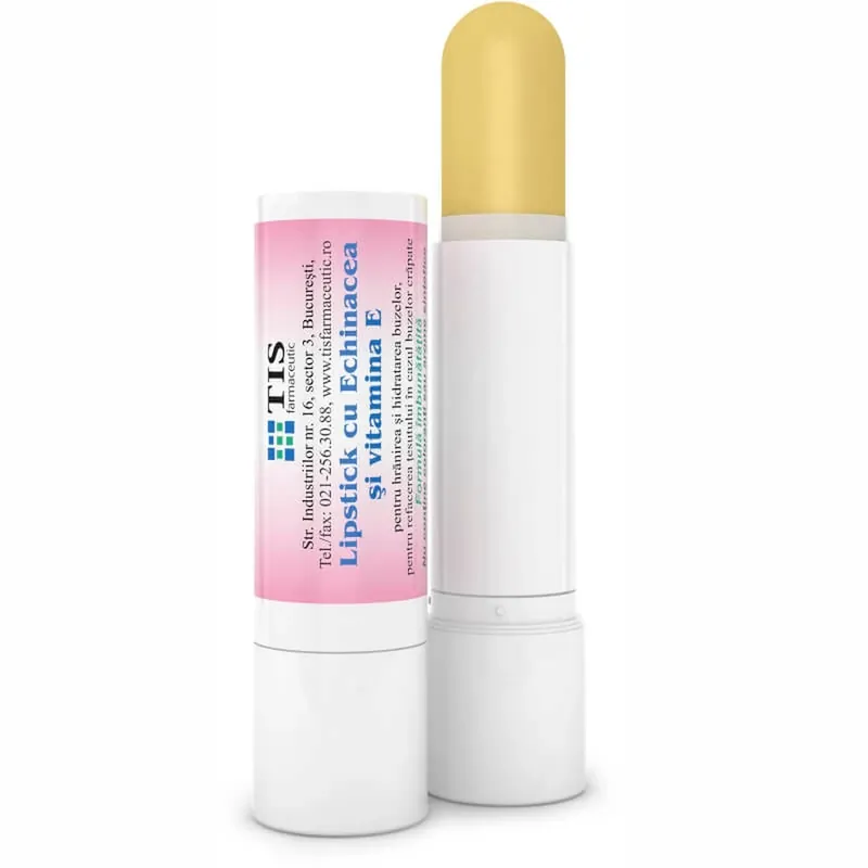 Lipstick cu Echinacea, 4 g, Tis Farmaceutic Cel mai vândut