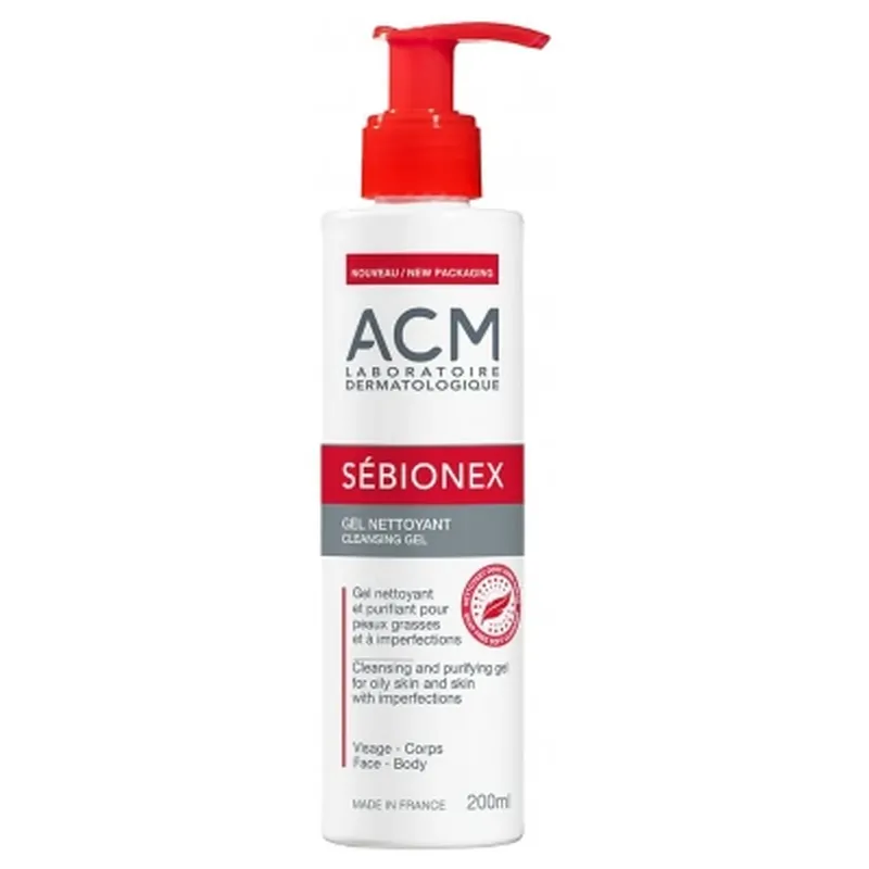 Laboratorul ACM Sébionex Gel de curățare 200 ml Cumpărături sigure