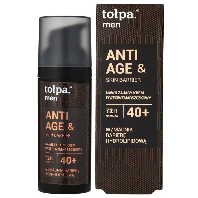 Tolpa Men Anti Age & Skin Barrier, cremă hidratantă antirid 40+, 50 ml Expediere rapidă