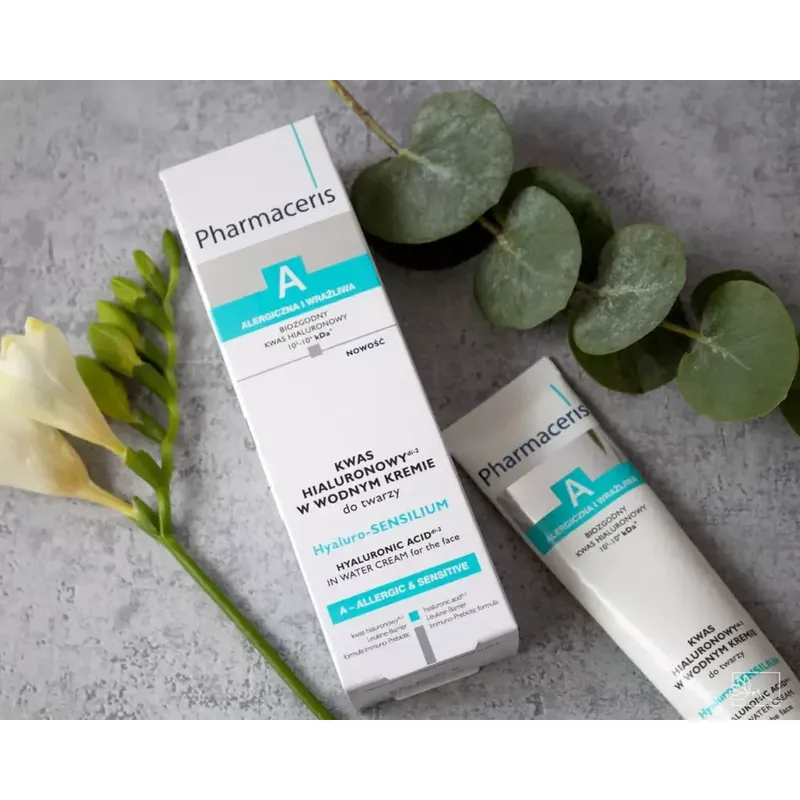 Ultima șansă Pharmaceris A Hyaluro-Sensilium, Acid hialuronic în cremă apoasă pentru față, 40 ml