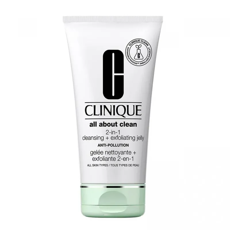 Clinique All About Clean 2-in-1 Gel de curățare + exfoliere Gboko spălare facială de curățare 2in1, 150ml Retur gratuit
