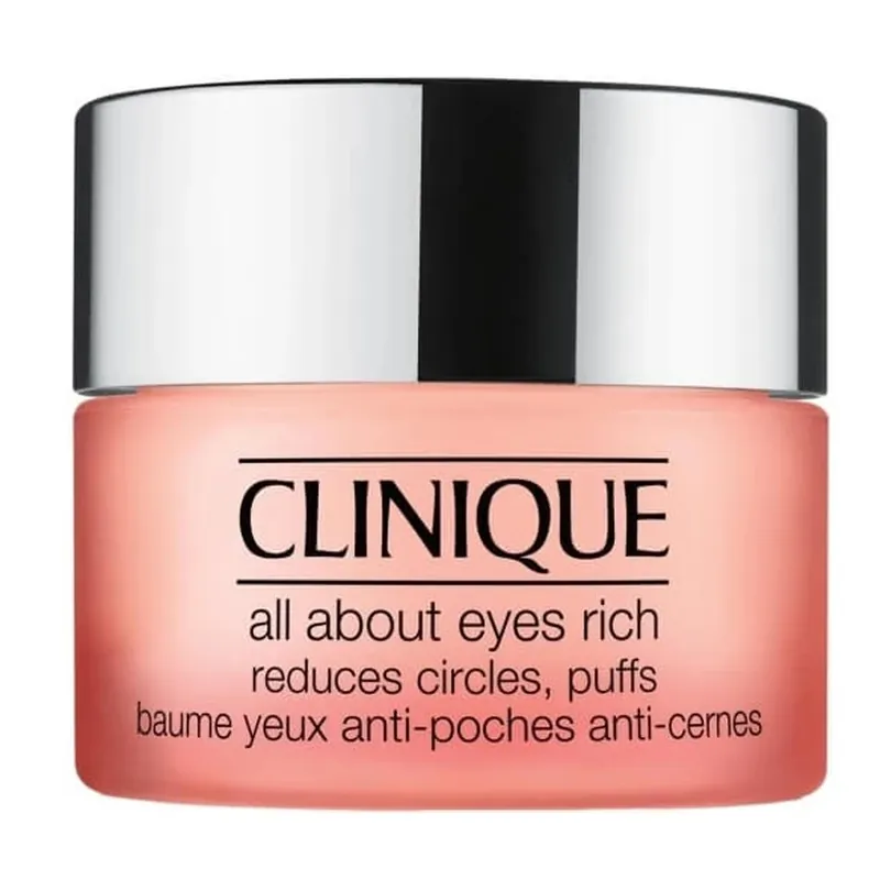 Ofertă limitată Clinique All About Eyes Eye Cream pentru reducerea ridurilor și a cearcănelor, precum și a liniilor și ridurilor fine, 15ml