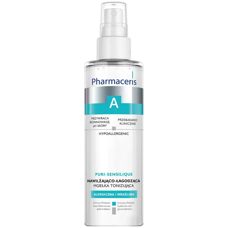 Cel mai bun preț Pharmaceris A Puri-Sensilique, Brumă tonică hidratantă și calmantă, 200 ml
