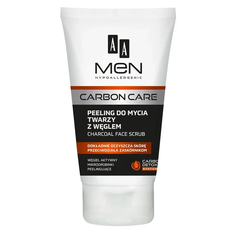 AA Men Carbon Care, scrub facial cu carbon, 150 ml Ofertă limitată