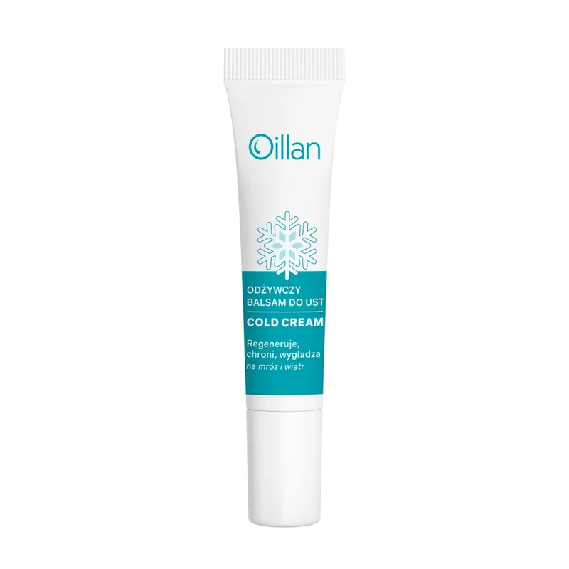 Reducere Oillan Cold Cream, balsam nutritiv pentru buze, 15 ml